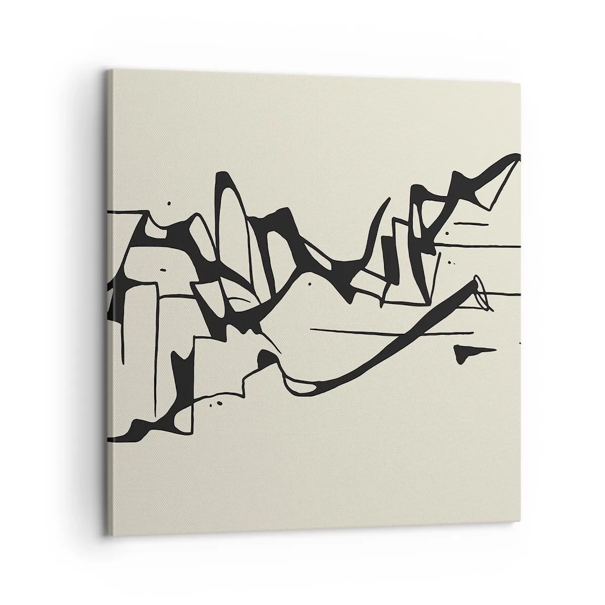 Bild auf Leinwand - Leinwandbild - Vielleicht eine Landschaft - 60x60 cm