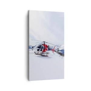 Bild auf Leinwand - Leinwandbild - Immer bereit - 45x80 cm