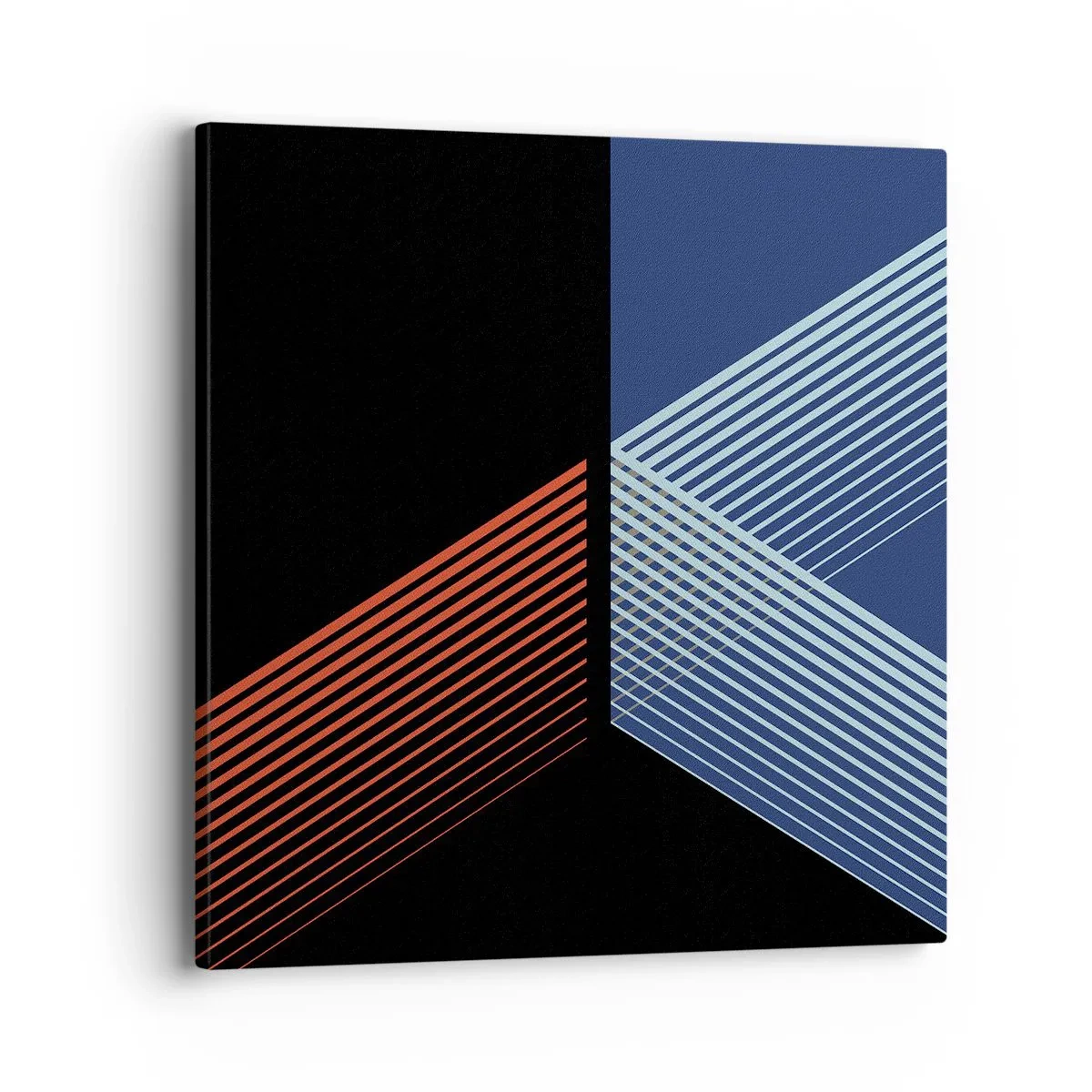 Bild auf Leinwand - Leinwandbild - Eine einfache Geschichte - 40x40 cm