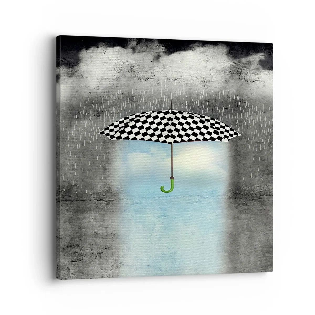 Bild auf Leinwand - Leinwandbild - Aber möglich - 40x40 cm