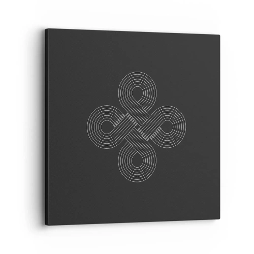 Bild auf Leinwand - Leinwandbild - Im keltischen Geist - 30x30 cm