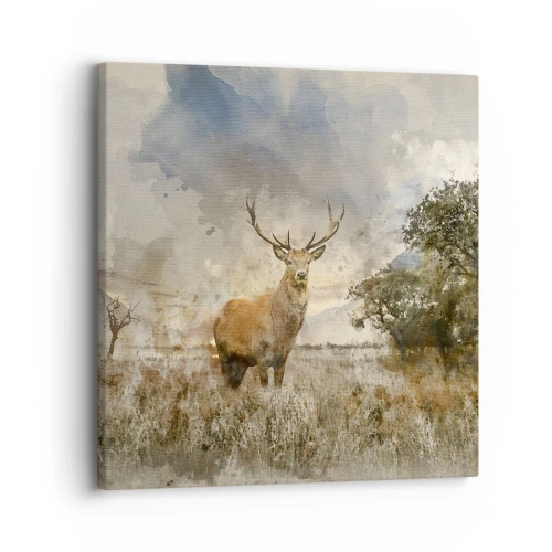 Bild auf Leinwand - Leinwandbild - Würde – Stärke – Würde - 30x30 cm