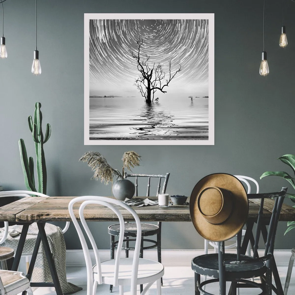 Poster - Eine Sinfonie der Natur - 30x30 cm