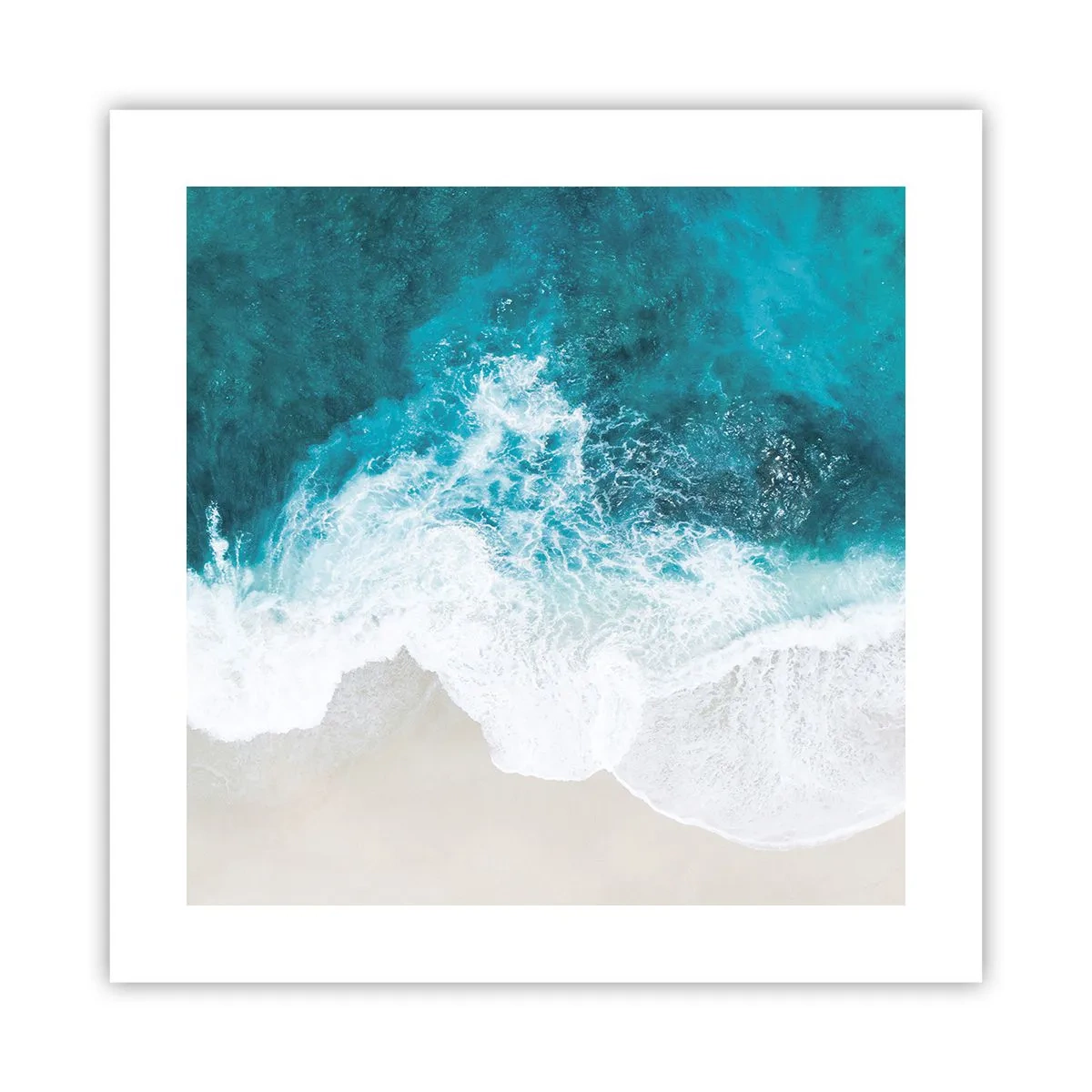 Poster - Natürliche Liebkosung - 40x40 cm