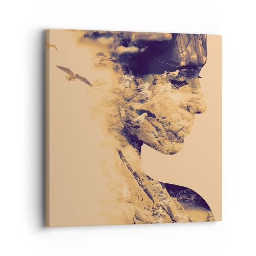 Bild auf Leinwand - Leinwandbild - Von Natur aus schön - 30x30 cm