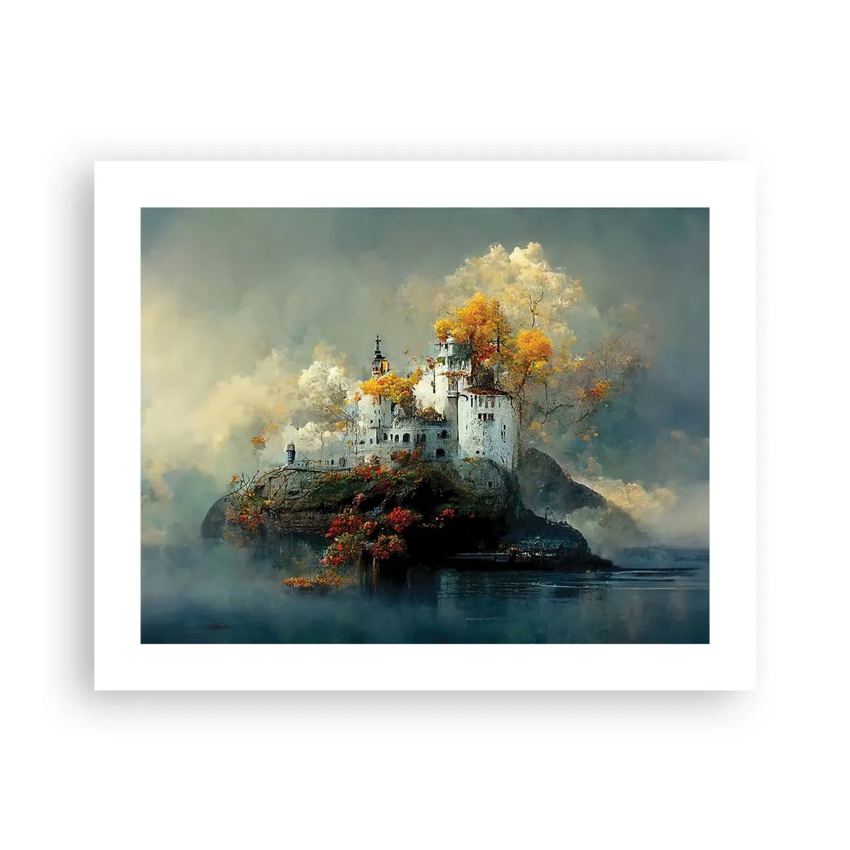 Poster - Beginn einer romantischen Geschichte - 50x40 cm