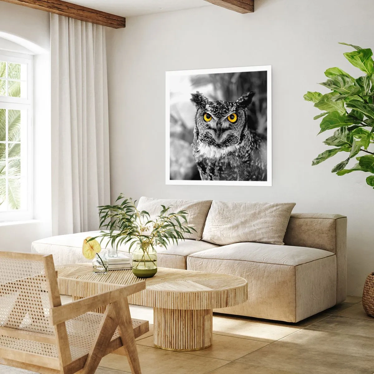 Poster - Nichts wird sich verstecken - 40x40 cm