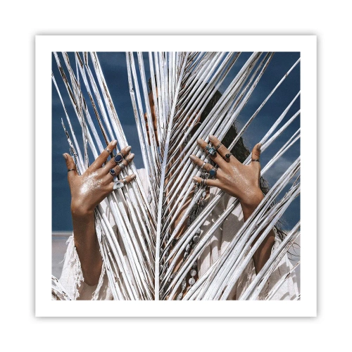 Poster - Das Mädchen des Schamanen? - 60x60 cm