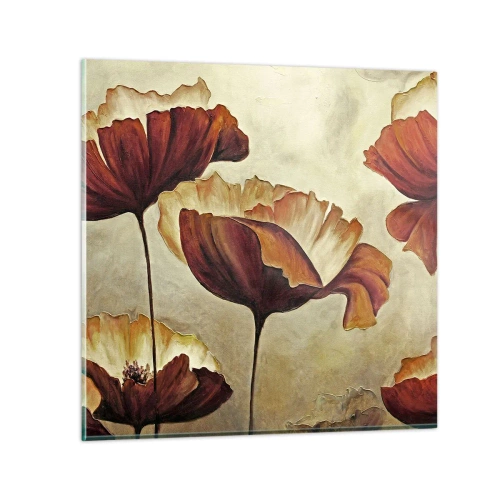 Glasbild - Bild auf glas - Weideland - 40x40 cm