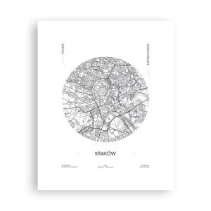 Poster - Anatomie von Krakau - 40x50 cm