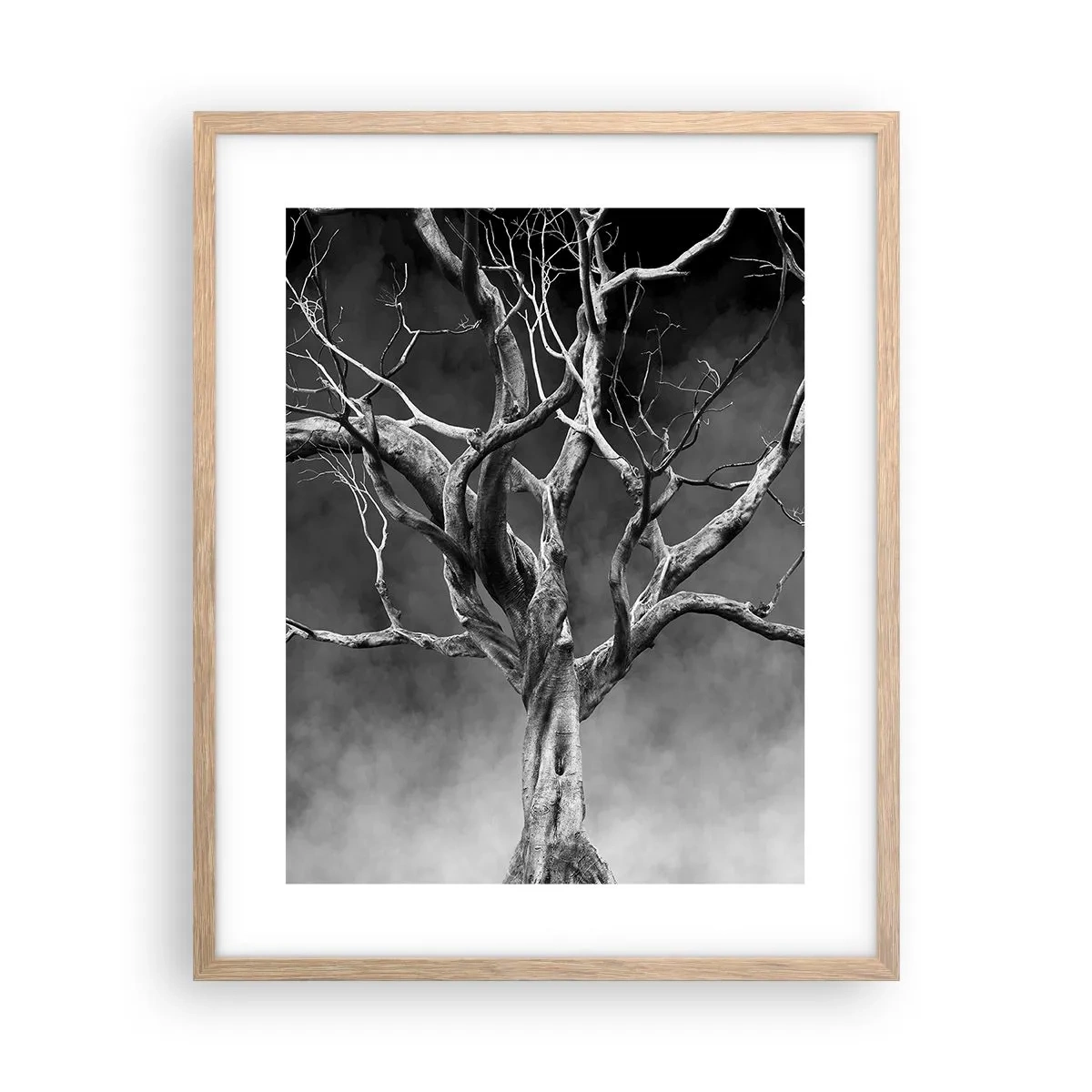 Poster in einem Rahmen aus heller Eiche - Ursprünglich und heilig - 40x50 cm