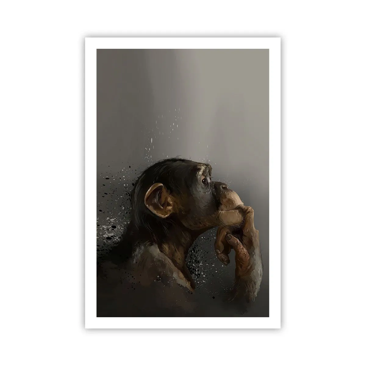 Poster - Sicherlich ein Denker - 61x91 cm