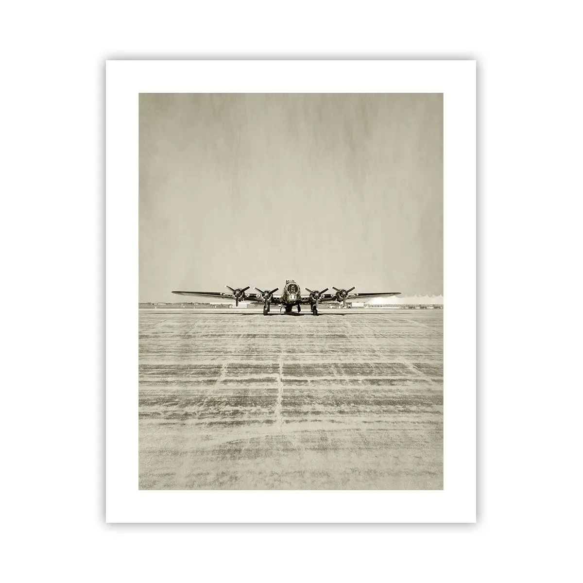 Poster - Wie immer bereit - 40x50 cm