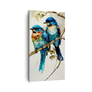 Bild auf Leinwand - Leinwandbild - War er beleidigt? - 45x80 cm