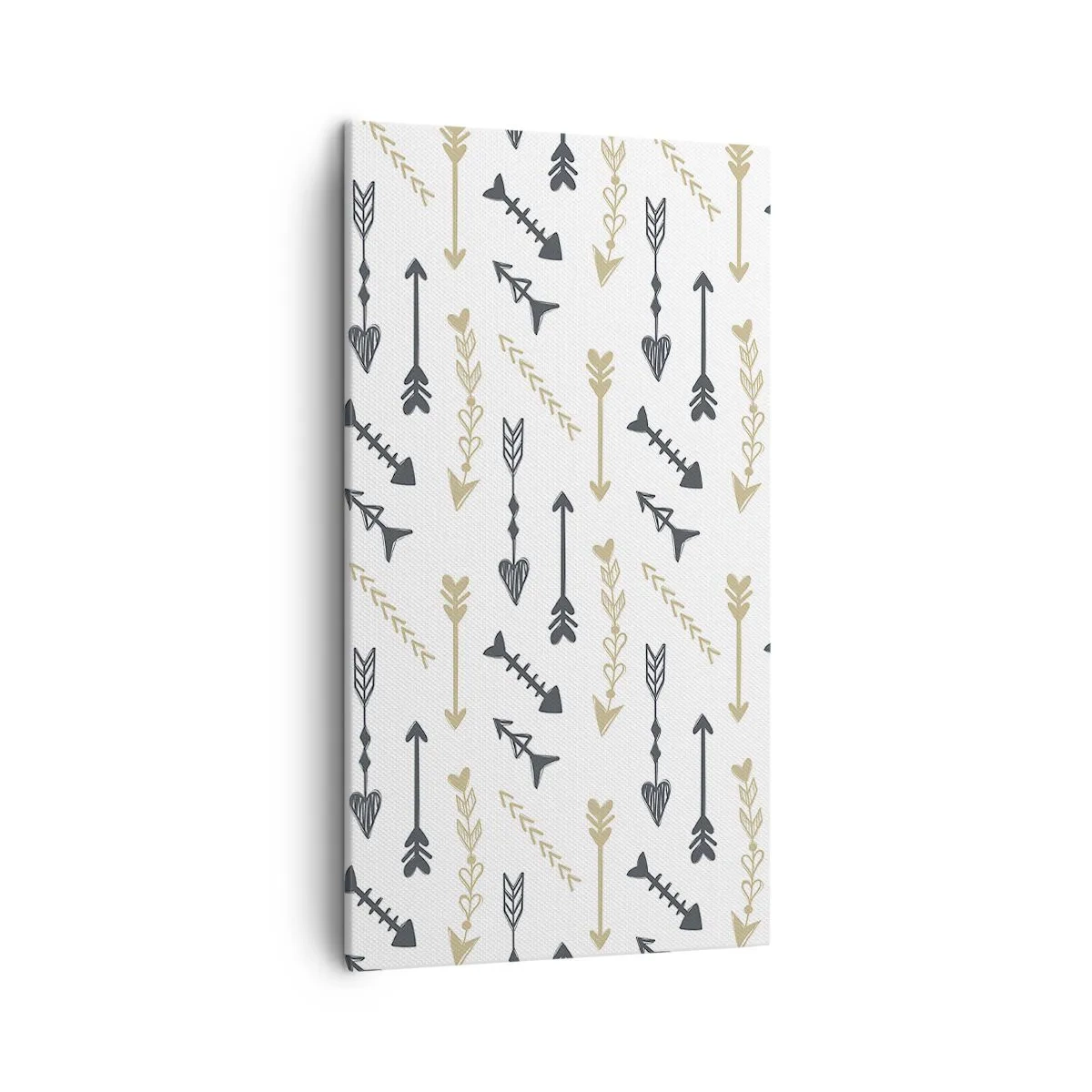 Bild auf Leinwand - Leinwandbild - Der Traum des Bogenschützen - 45x80 cm