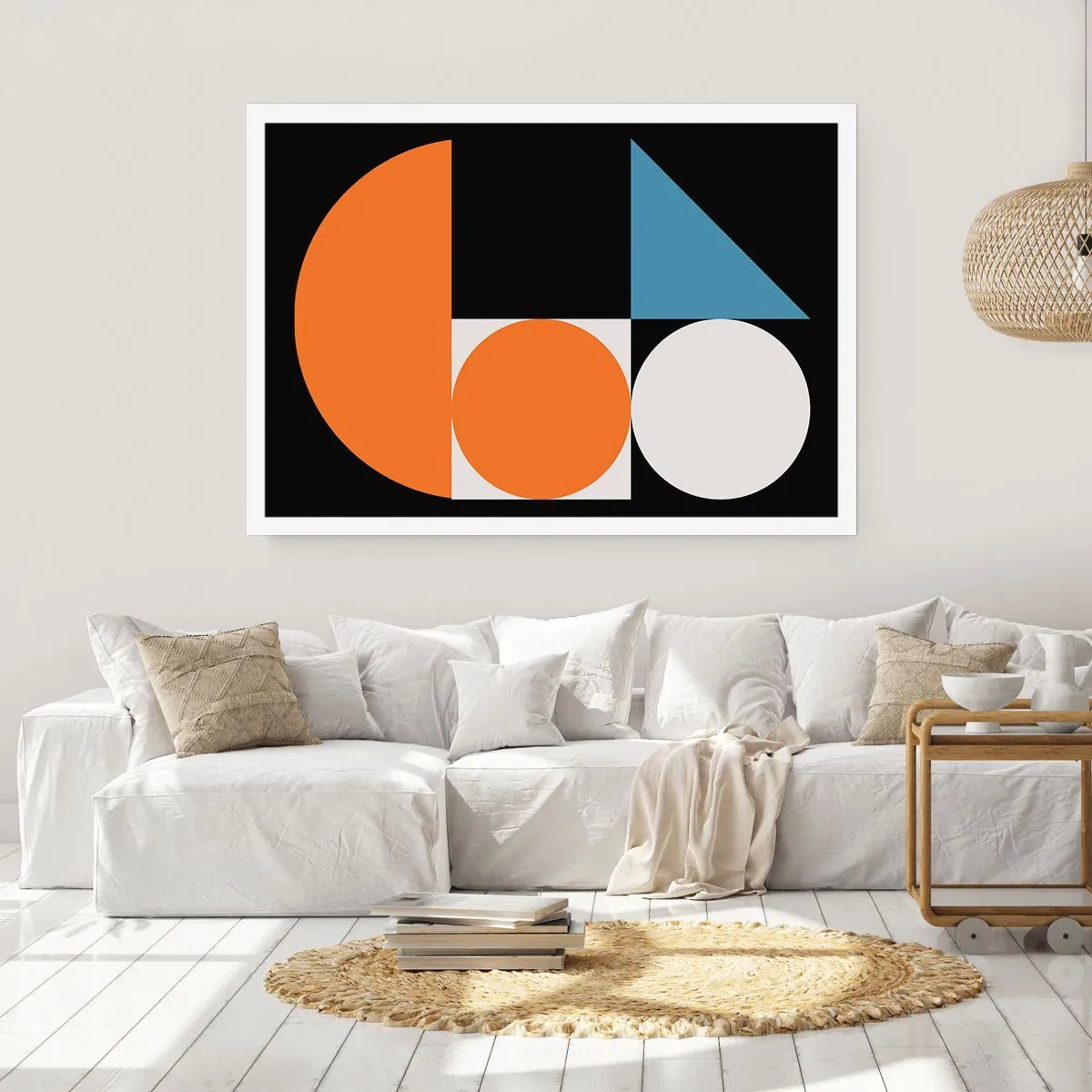 Poster - Bebilderte Anordnung - 70x50 cm