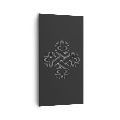 Bild auf Leinwand - Leinwandbild - Im keltischen Geist - 65x120 cm