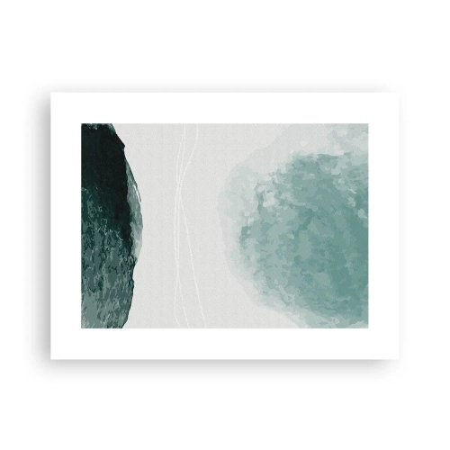 Poster - Begegnung mit Nebel - 40x30 cm