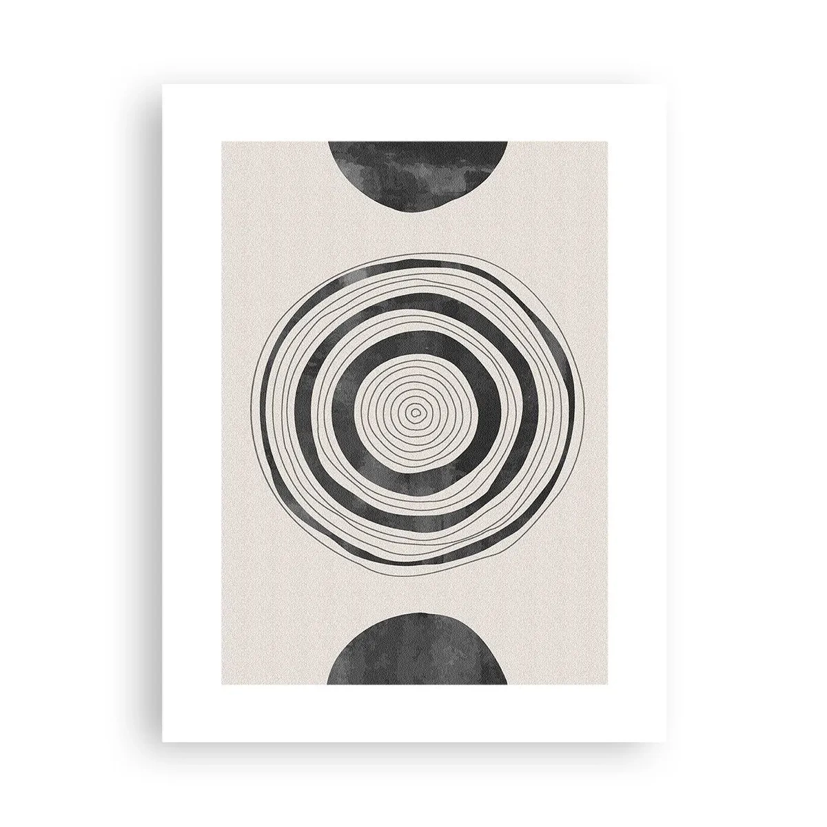 Poster - Wichtig ist, was dazwischen liegt - 30x40 cm