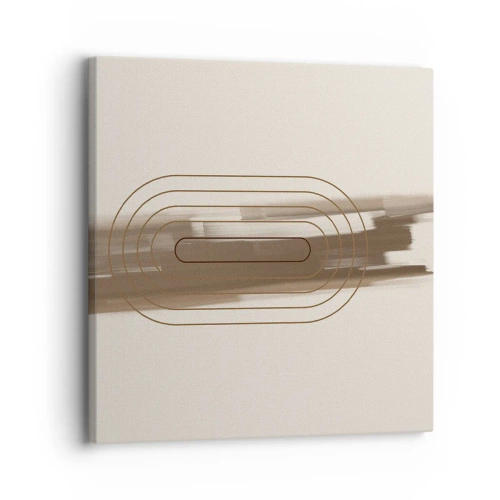 Bild auf Leinwand - Leinwandbild - Ein Hauch von Grau - 30x30 cm