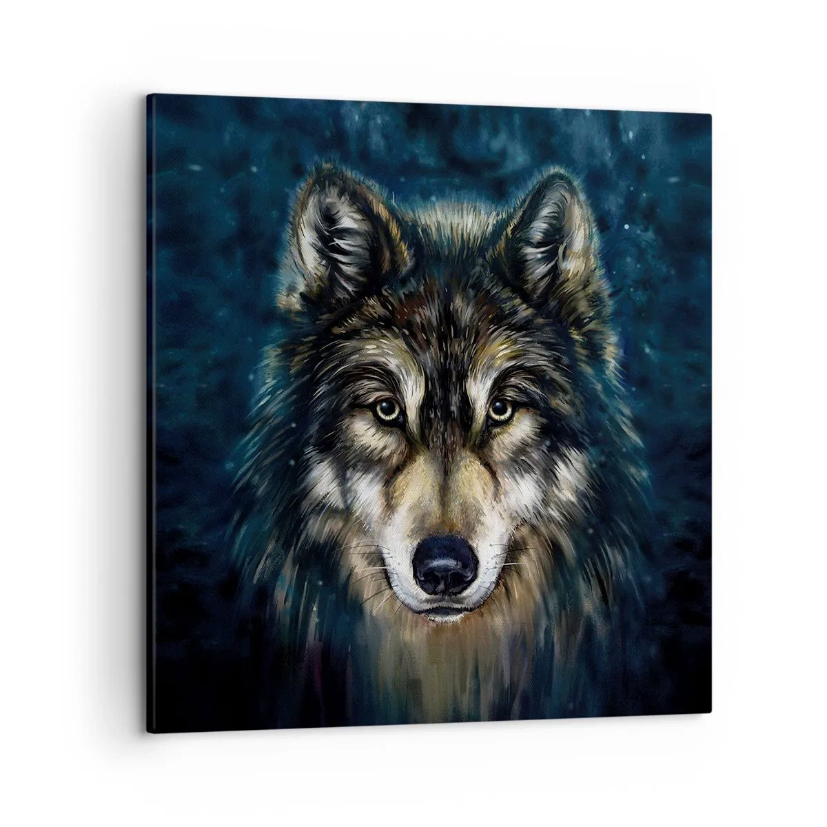 Bild auf Leinwand - Leinwandbild - Alpha? Und Omega - 50x50 cm