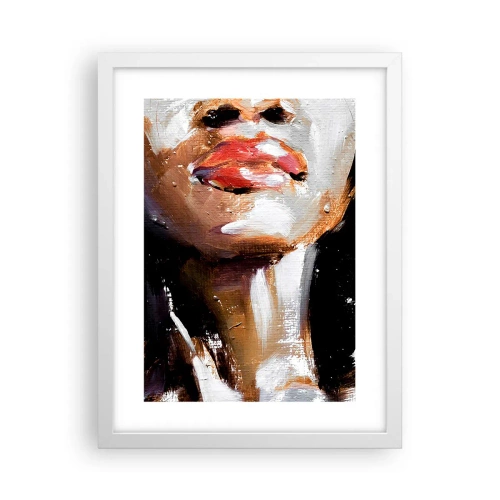 Poster in einem weißen Rahmen - Stolz ohne Vorurteile - 30x40 cm