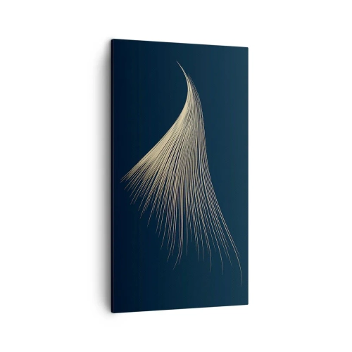 Bild auf Leinwand - Leinwandbild - Wie das Haar eines Engels - 45x80 cm