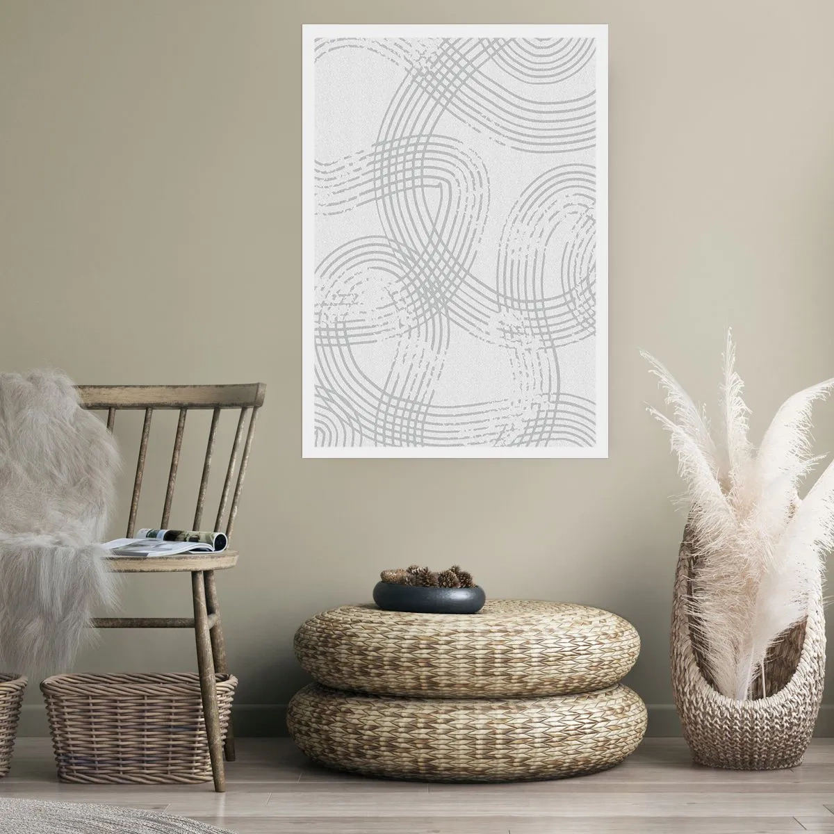 Poster - Es gibt keinen einfachen Weg - 30x40 cm