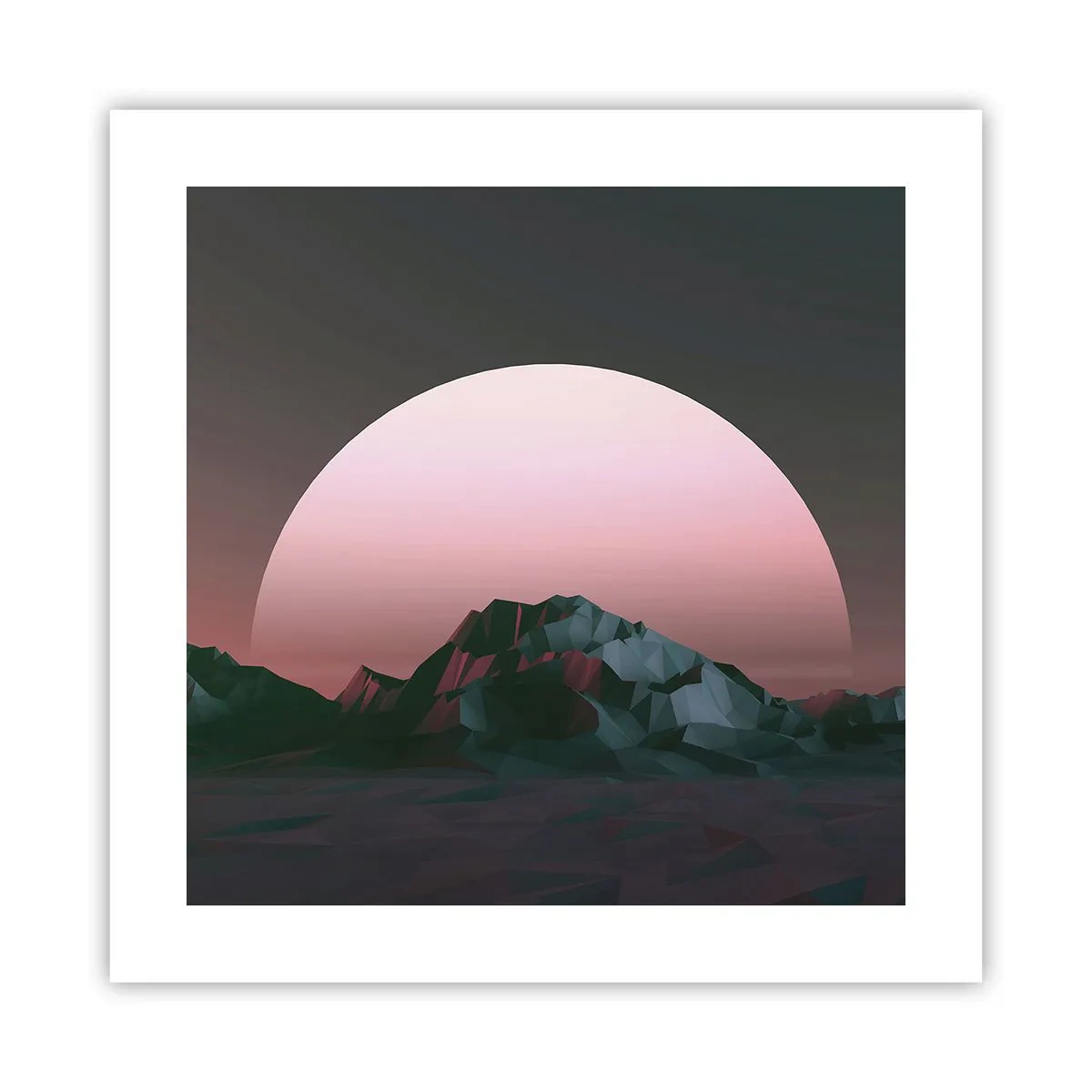 Poster - In einer Nachbargalaxie - 40x40 cm
