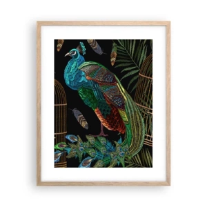 Poster in einem Rahmen aus heller Eiche - In königlichen Gewändern - 40x50 cm