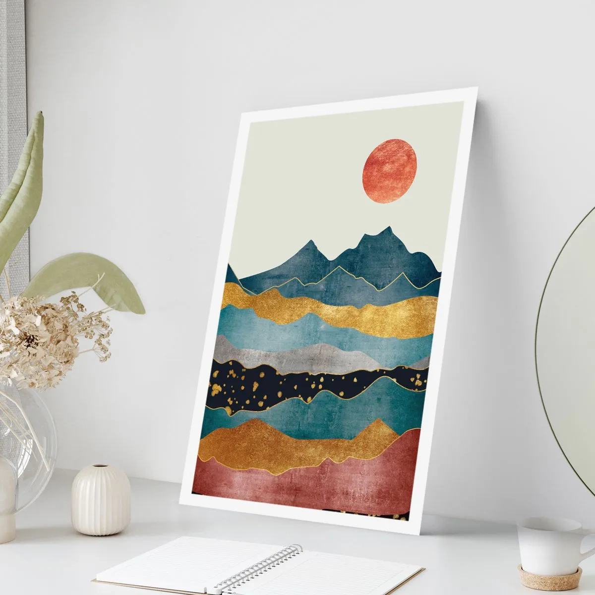 Poster - Ein Querschnitt durch die Welt - 40x50 cm