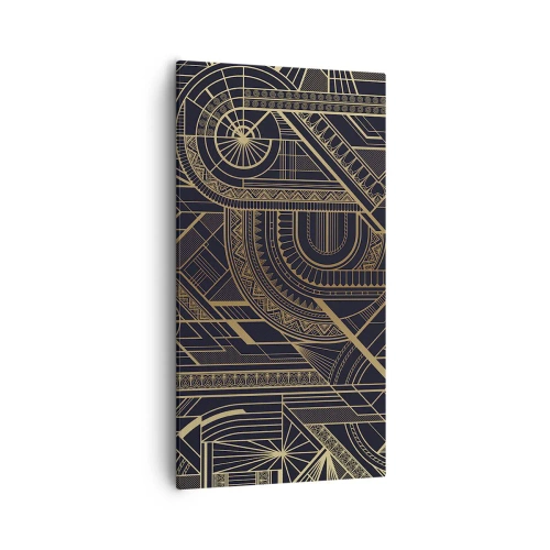 Bild auf Leinwand - Leinwandbild - Konzepte, Ideen, Pläne - 55x100 cm