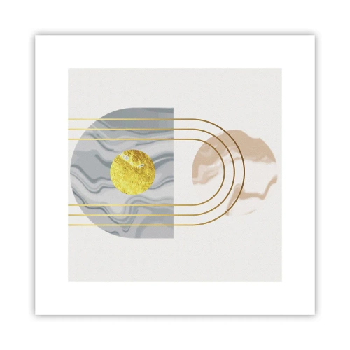 Poster - Helligkeit und Brillanz - 30x30 cm