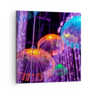 Bild auf Leinwand - Leinwandbild - Lichtbrunnen - 60x60 cm