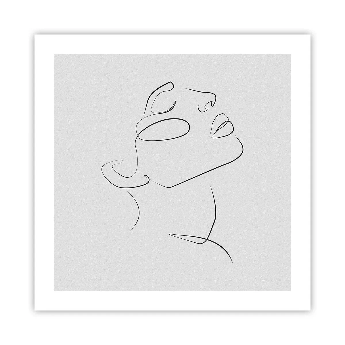 Poster - Die Drehungen und Wendungen der Träume - 50x50 cm