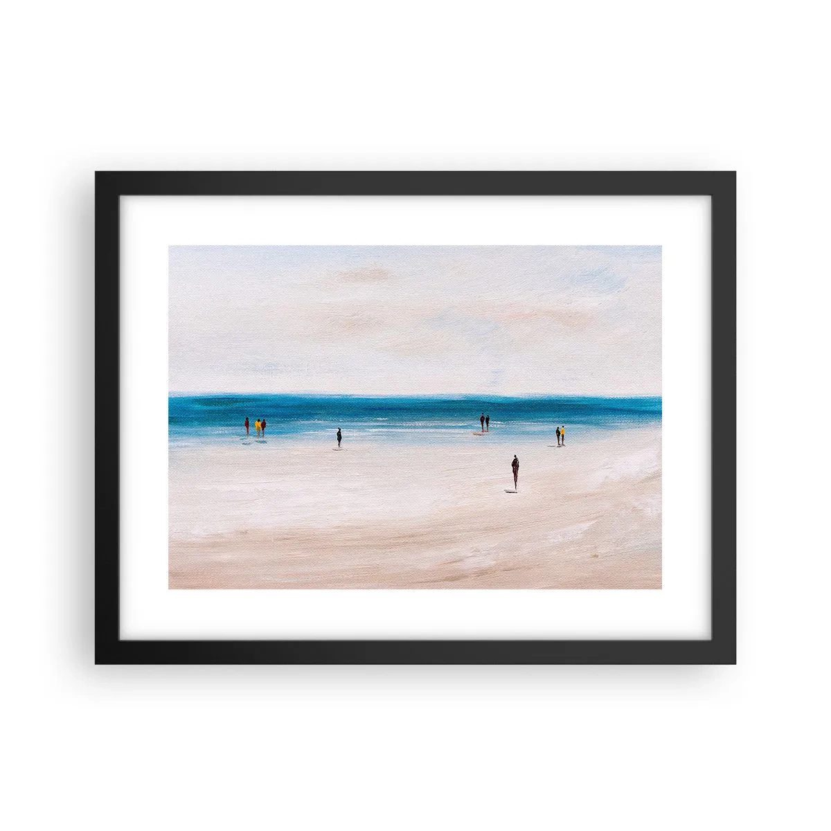 Poster in einem schwarzem Rahmen - Natürliches Bedürfnis - 40x30 cm