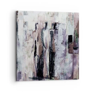 Bild auf Leinwand - Leinwandbild - Die geheimnisvolle Drei - 70x70 cm