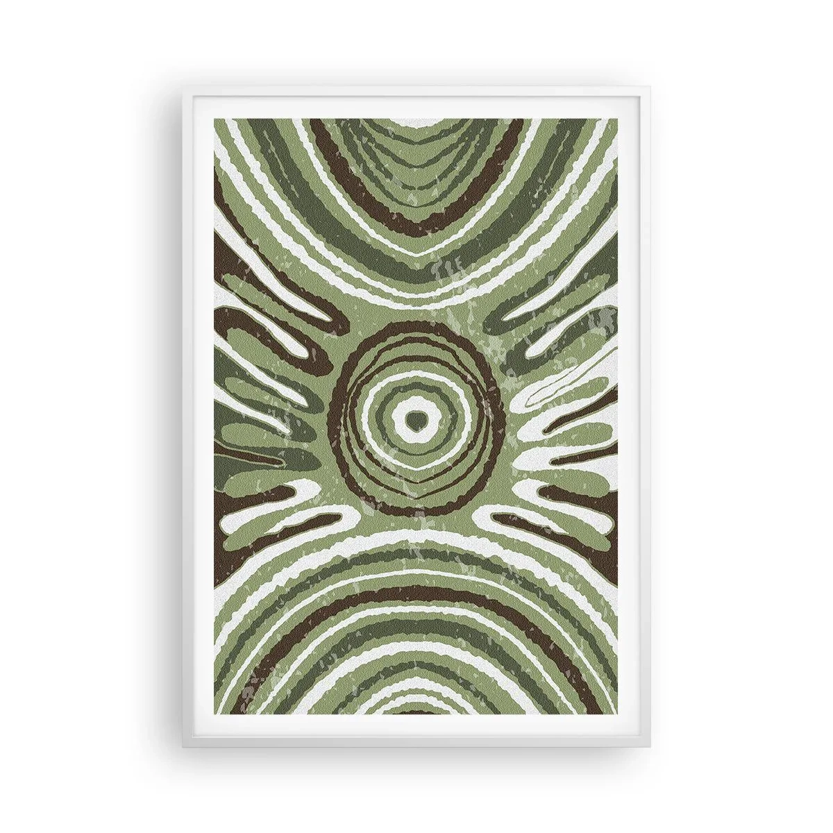 Poster in einem weißen Rahmen - Explosion von Emotionen - 70x100 cm