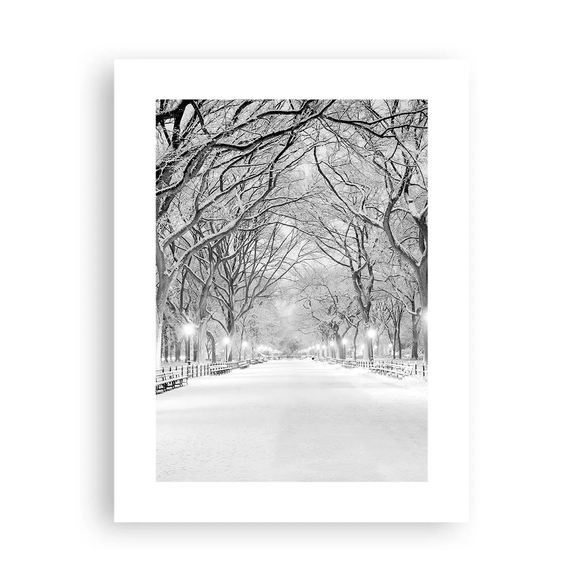 Poster - Vier Jahreszeiten - Winter - 30x40 cm