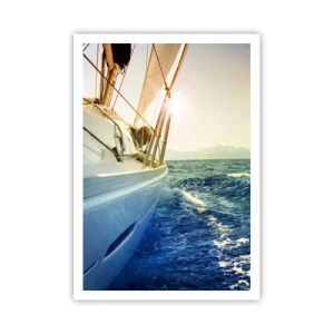 Poster - Auf ins Abenteuer - 70x100 cm