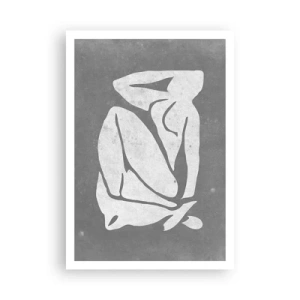 Poster - In Gedanken versunken - 70x100 cm