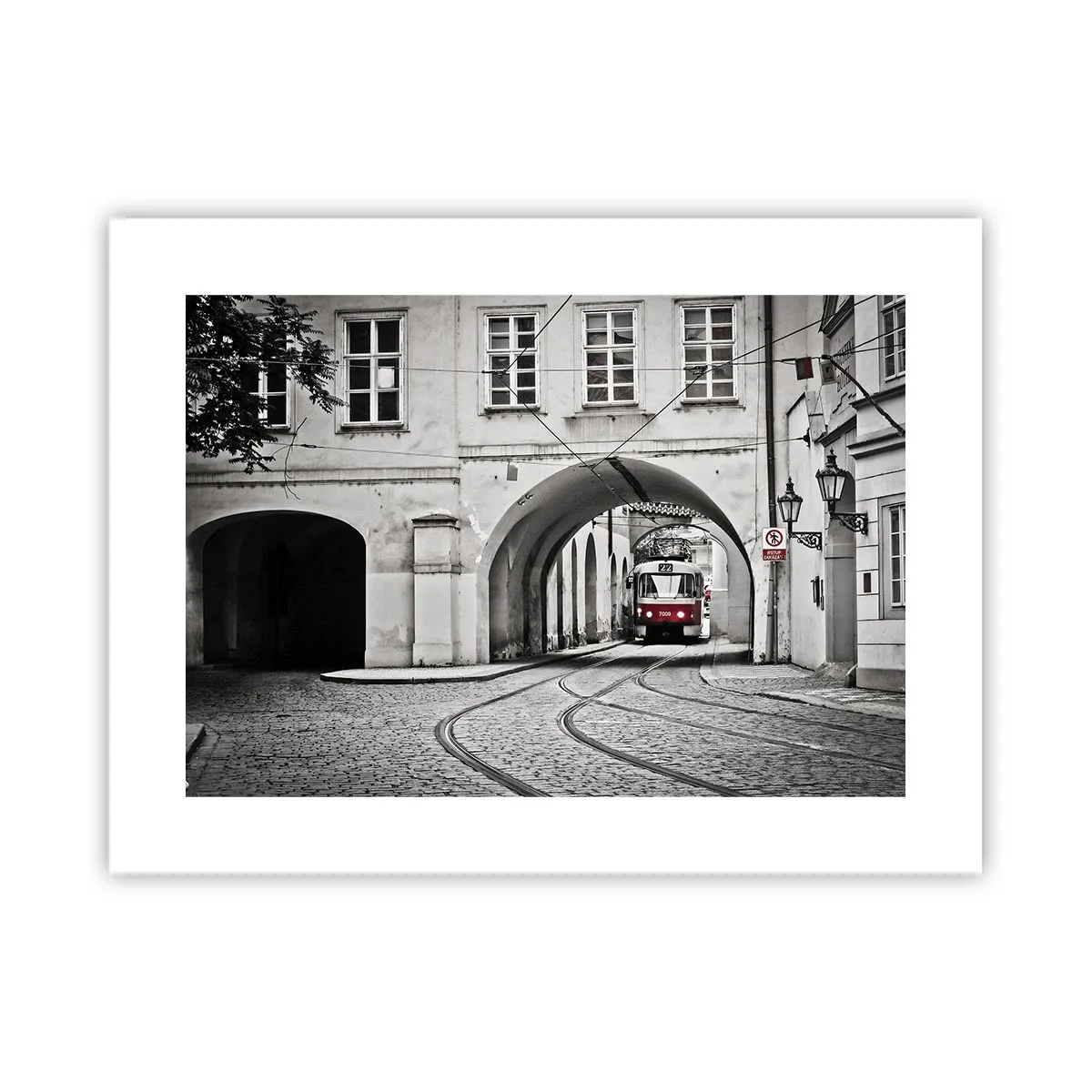 Poster - Durch das Stadtlabyrinth - 40x30 cm