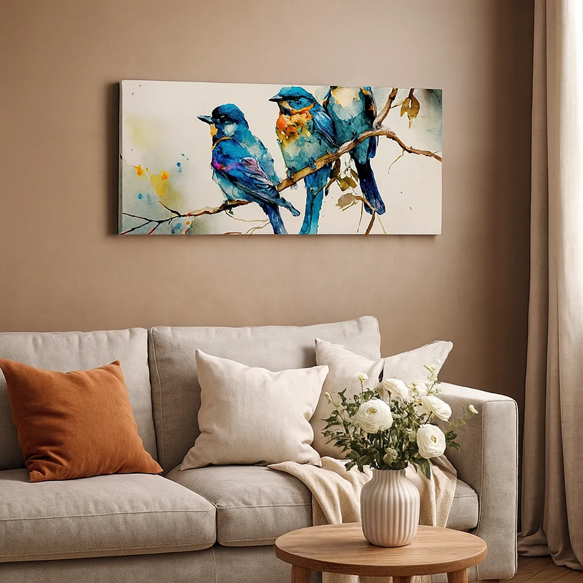 Bild auf Leinwand - Leinwandbild - War er beleidigt? - 30x30 cm