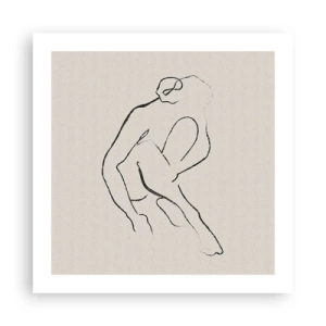 Poster - Intime Skizze - 50x50 cm