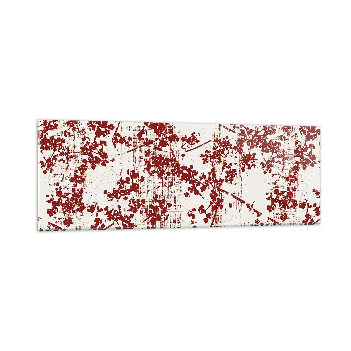 Glasbild - Bild auf glas - Wie alter Perkal - 90x30 cm