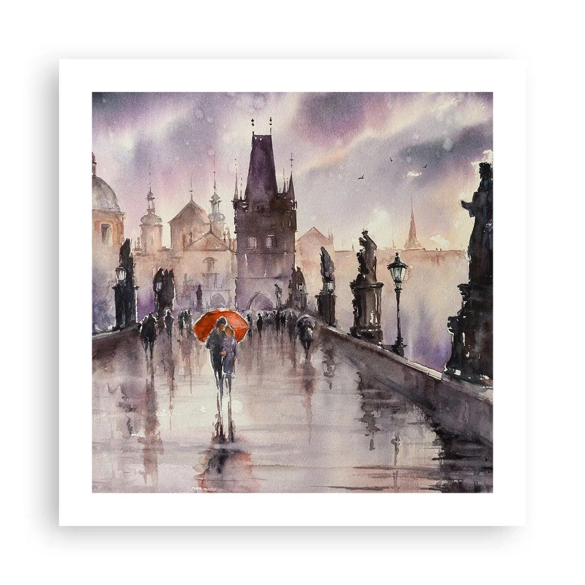 Poster - Leute verändern sich nicht - 50x50 cm