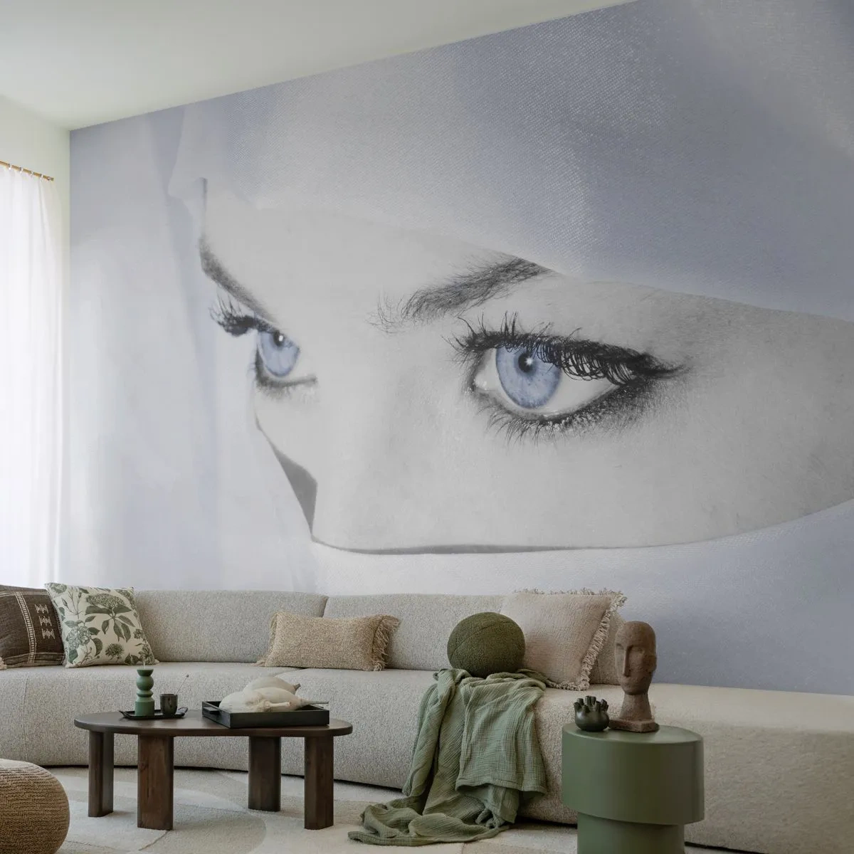 Fototapete Standard Eco - Aus Tausendundeiner Nacht - Frau, Augen, Kultur - 400x280 cm
