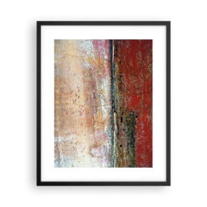 Poster in einem schwarzem Rahmen - Vielleicht liegt es am Meer - 40x50 cm