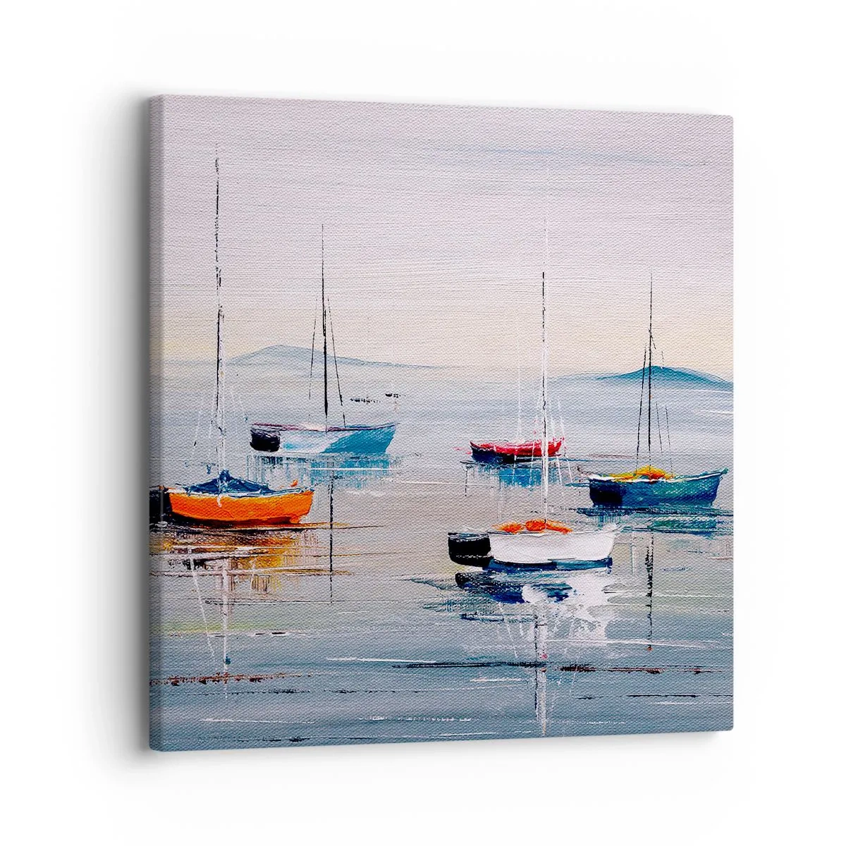 Bild auf Leinwand - Leinwandbild - Wohlverdiente Ruhe - 30x30 cm