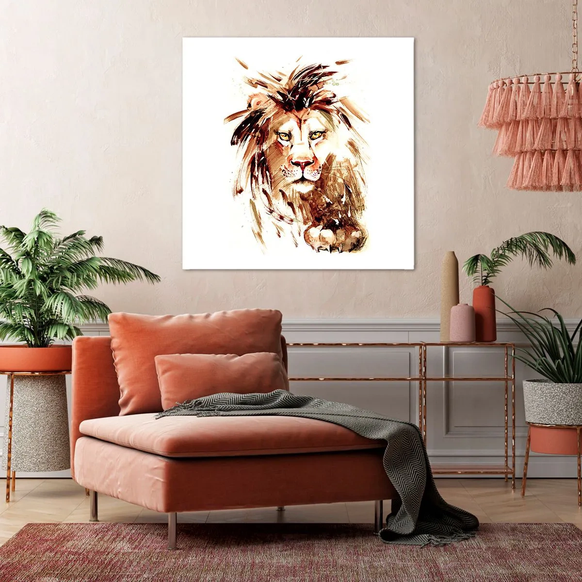 Bild auf Leinwand - Leinwandbild - Stärke und Würde - 30x30 cm